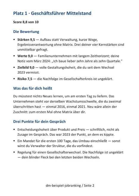 Seite 2: Platz 1, Geschäftsführer Mittelstand